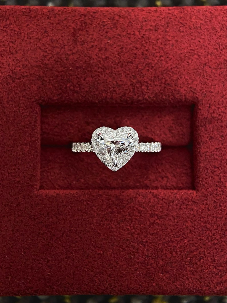 Marquise Shaped Three Stone Lab Grown Diamond Engagement Ring