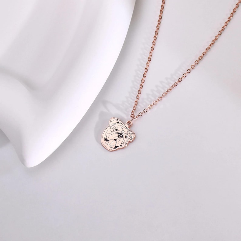 Pet Personalised Necklace (Sketch Customisation)