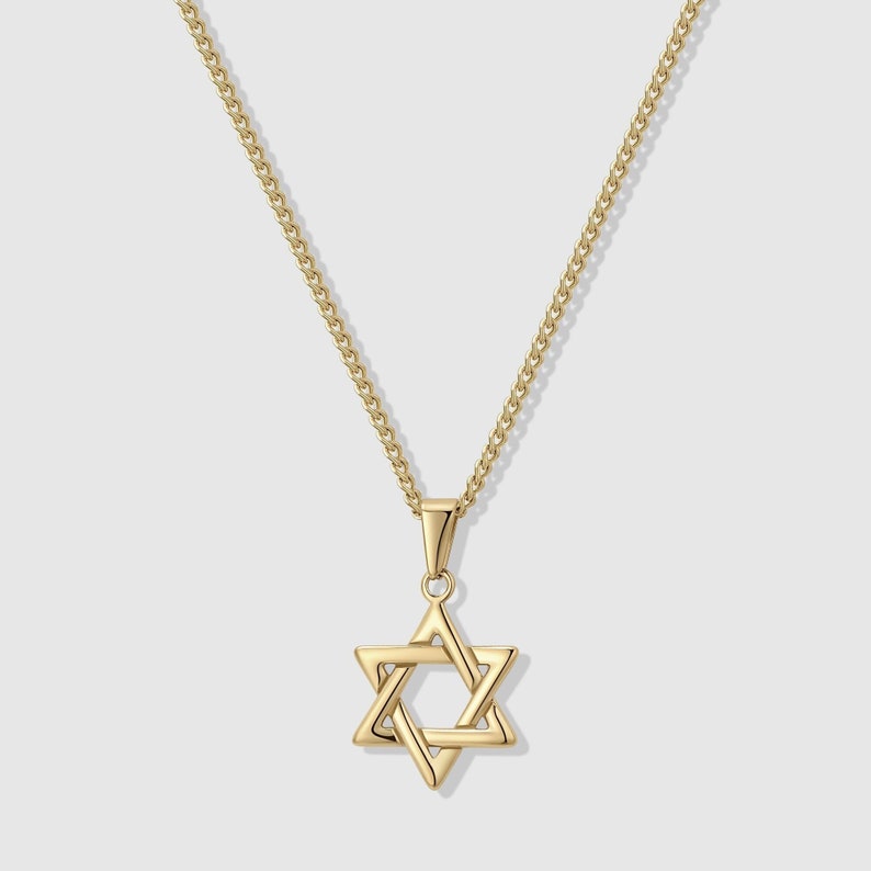 Star Pendant Necklace For Men