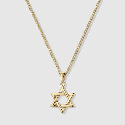 Star Pendant Necklace For Men