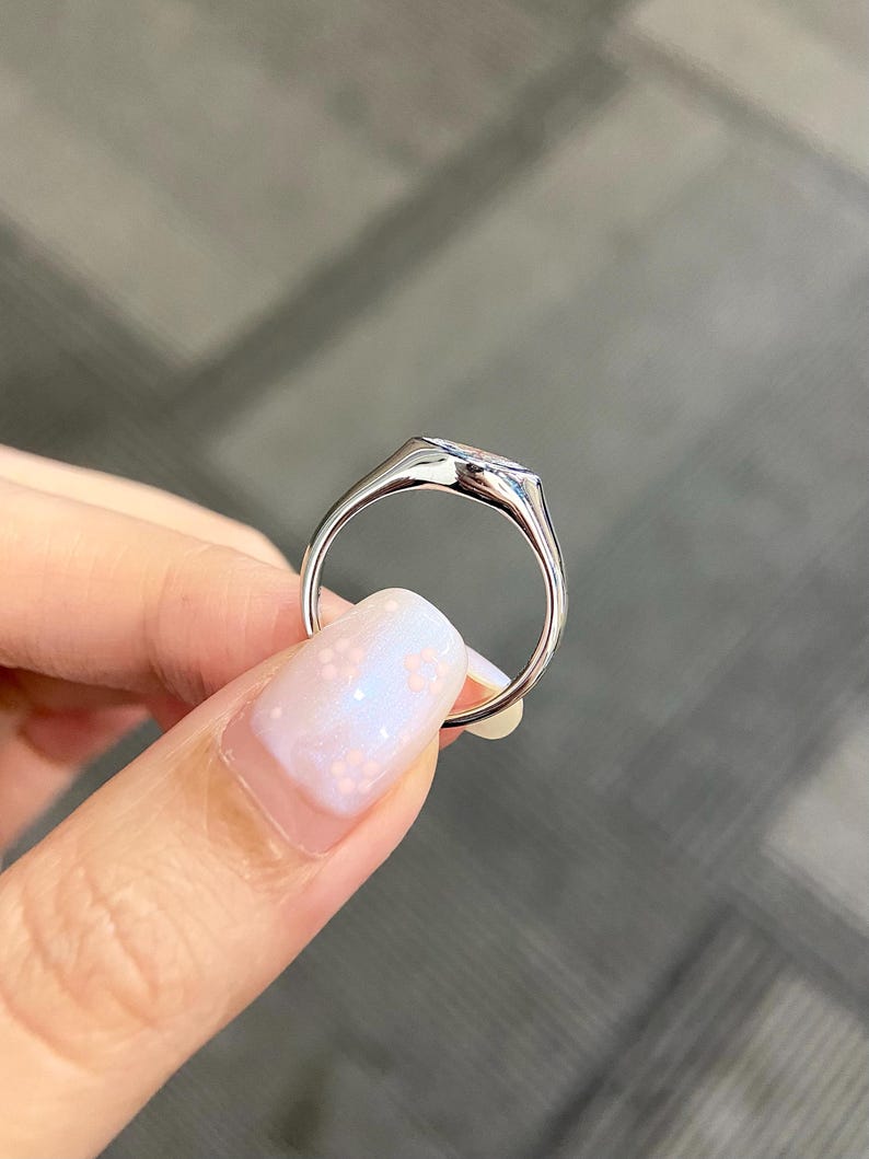 Marquise Shaped Three Stone Lab Grown Diamond Engagement Ring