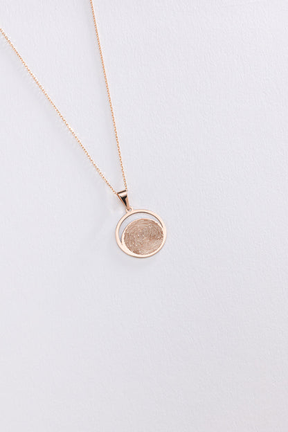 Fingerprint Custom Necklace