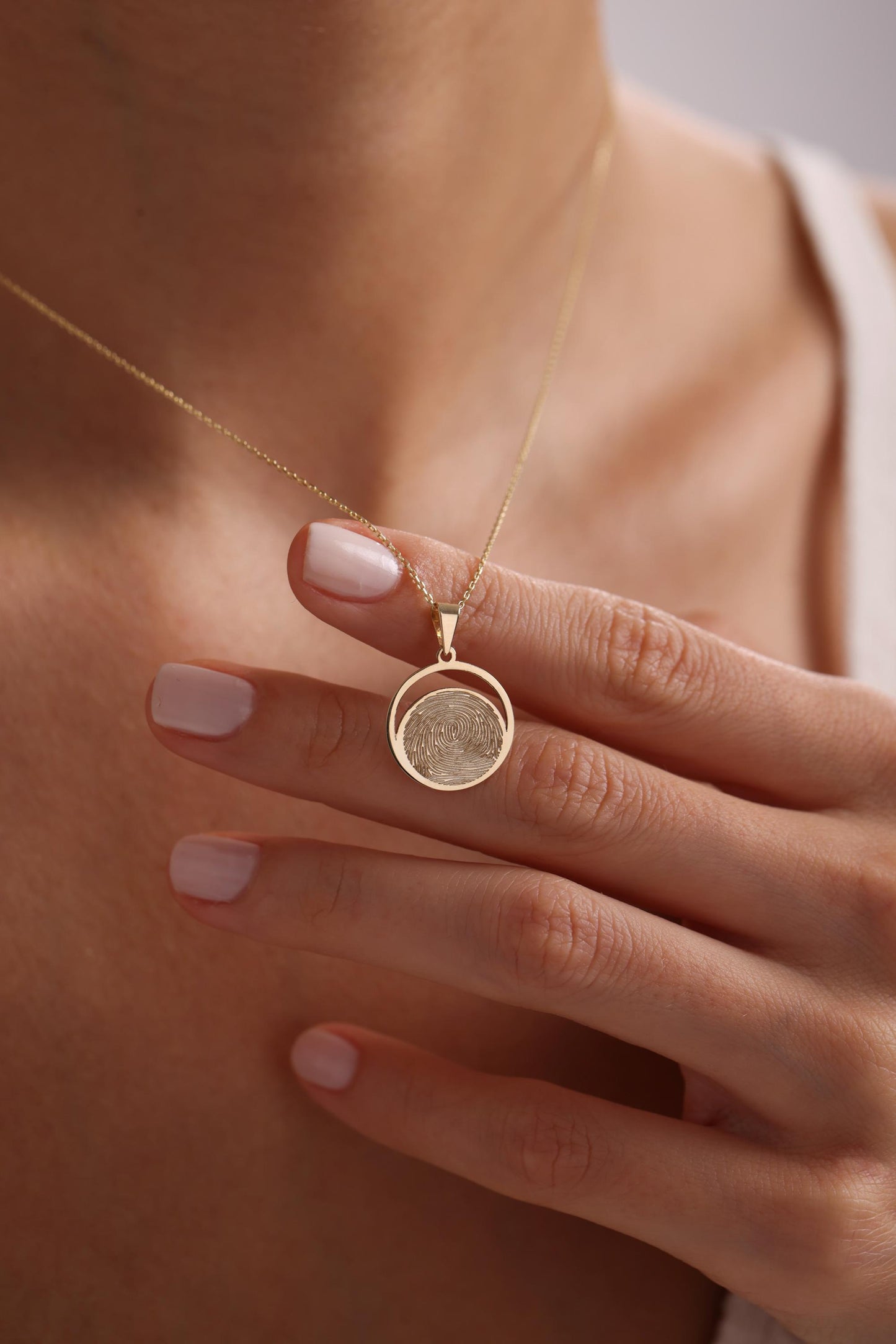 Fingerprint Custom Necklace
