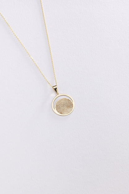Fingerprint Custom Necklace