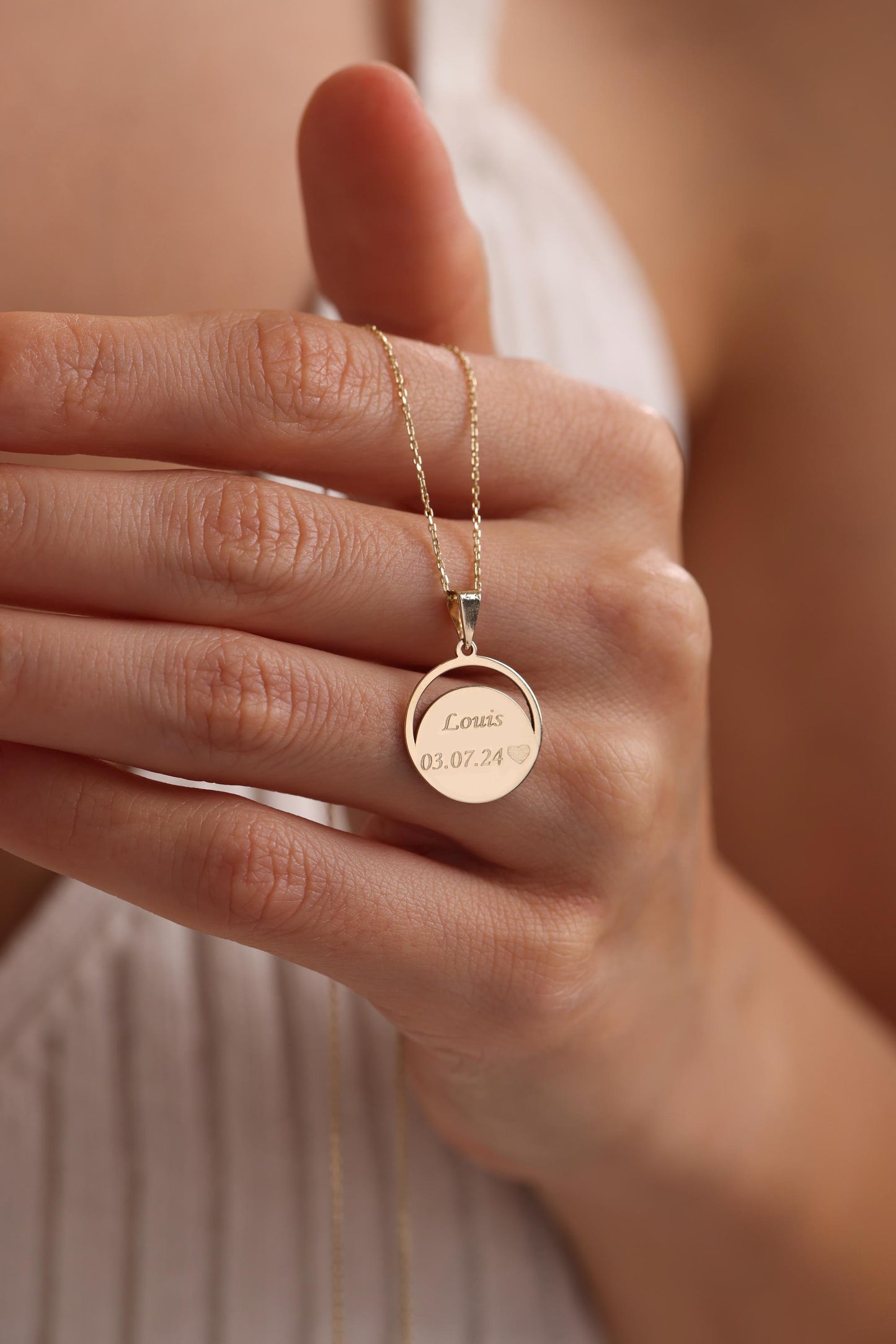 Fingerprint Custom Necklace