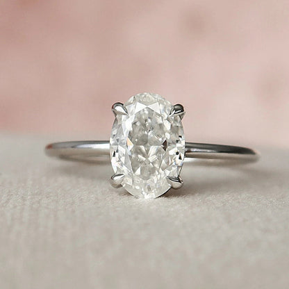 Marquise Cut Cluster Styled Lab Grown Bridal Ring Set