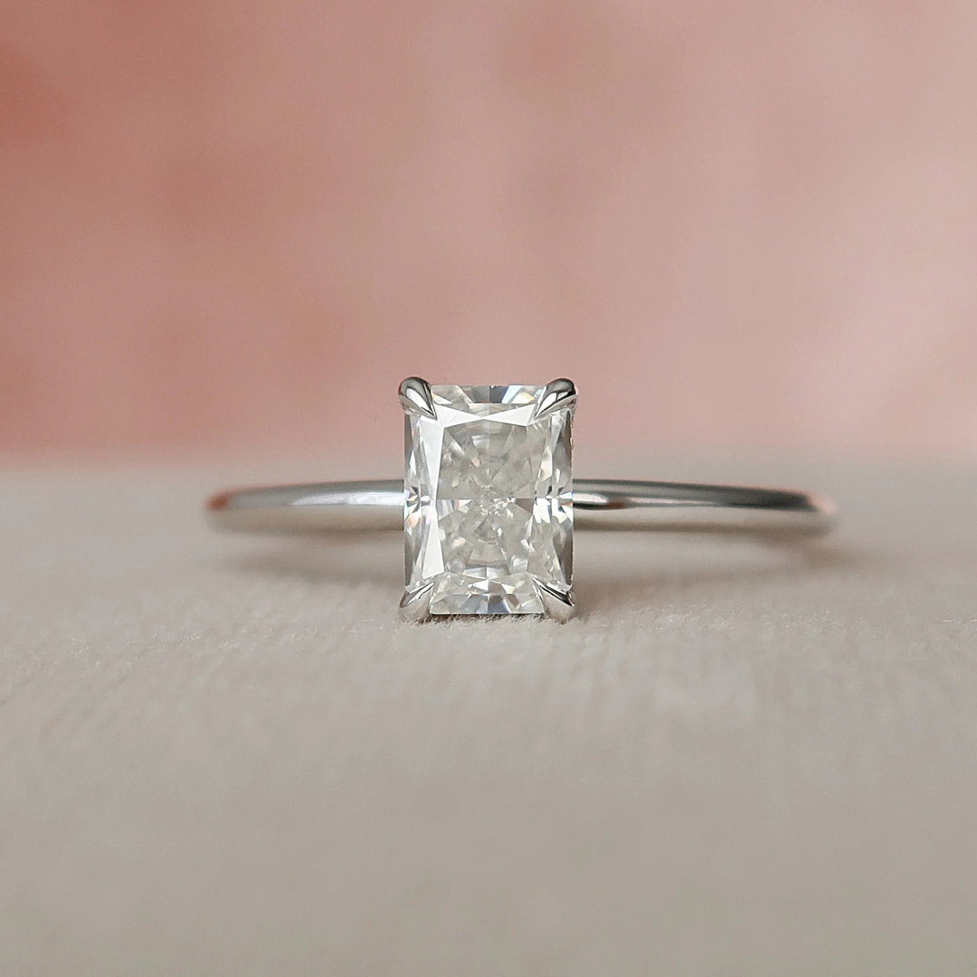 Marquise Cut Cluster Styled Lab Grown Bridal Ring Set