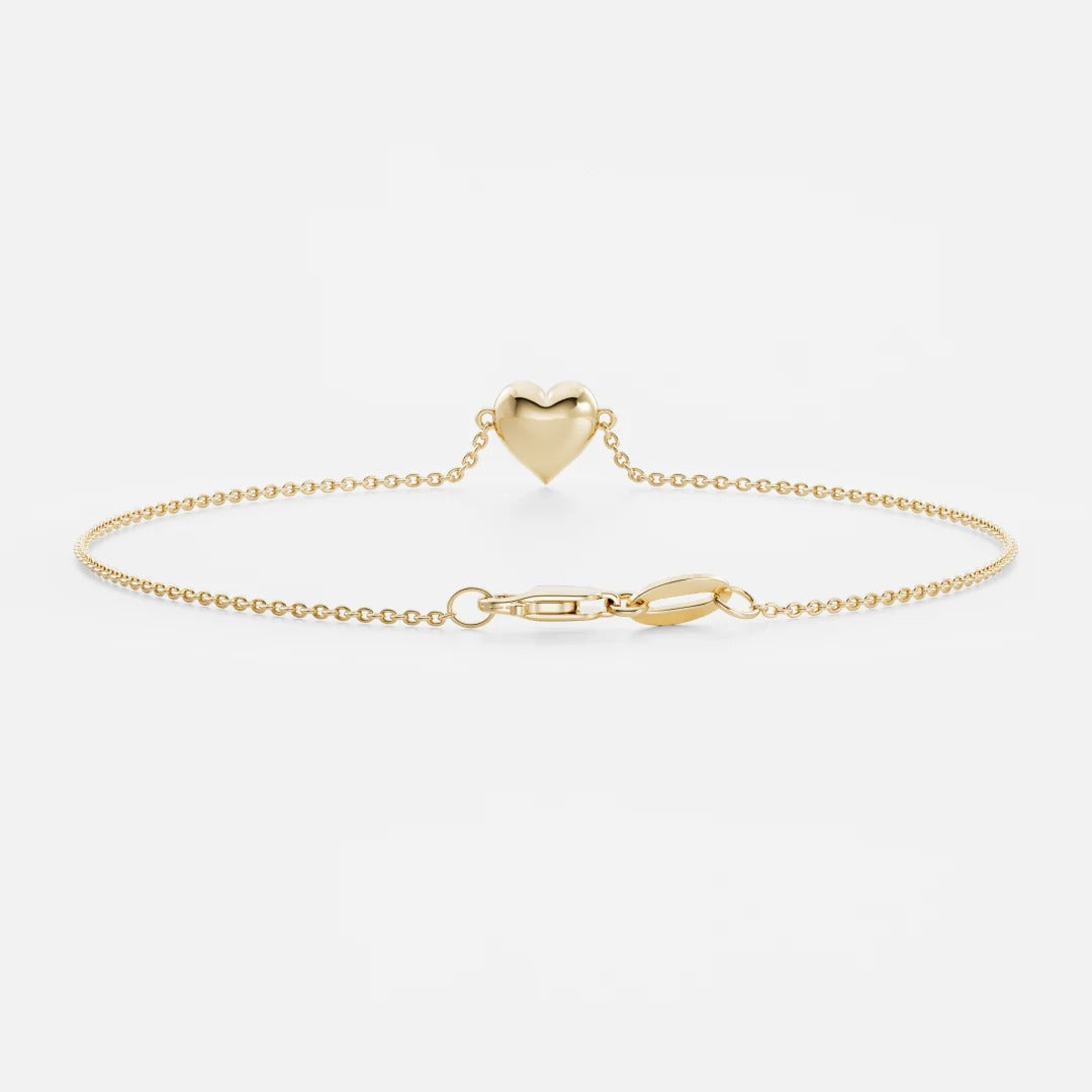 Contour Heart Bracelet