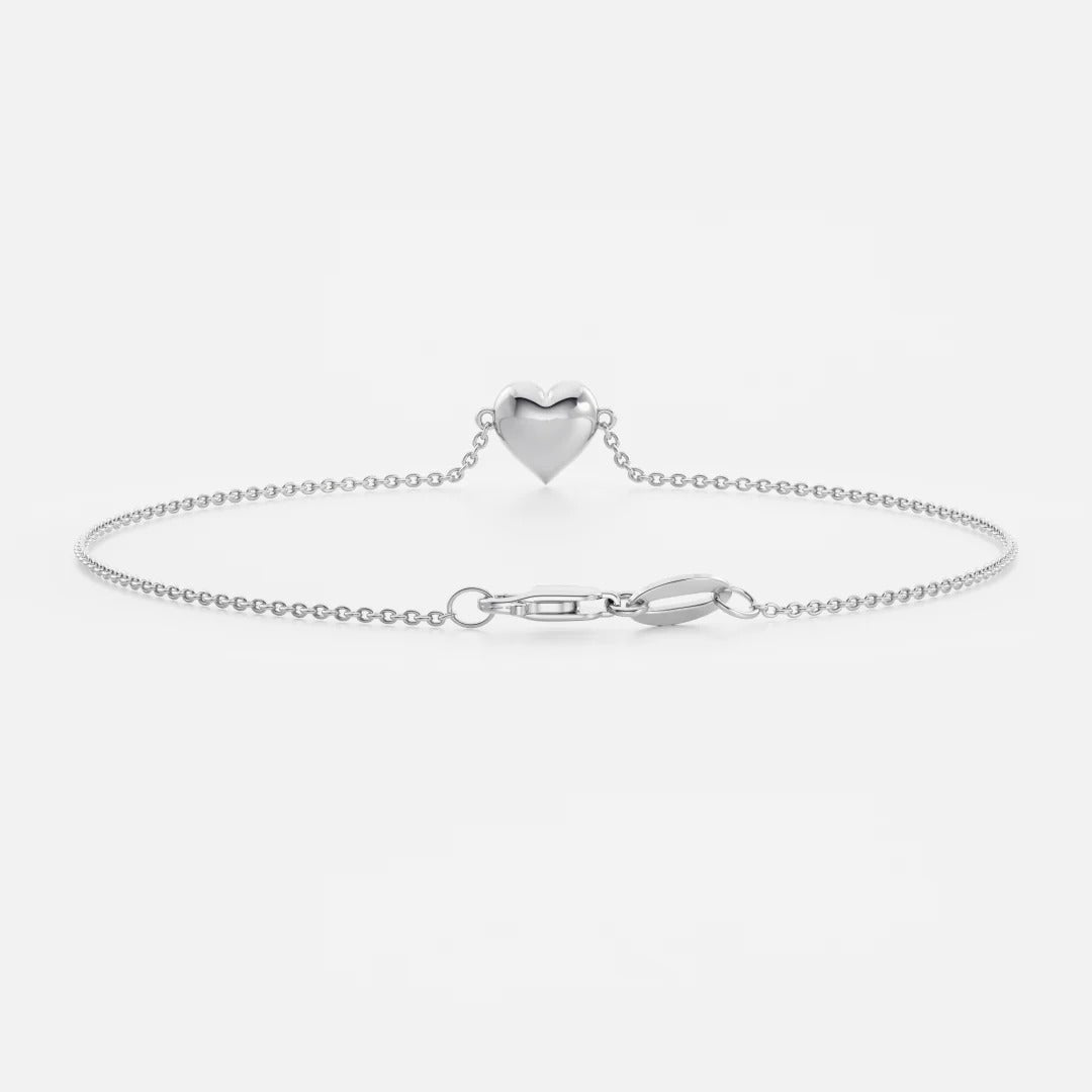 Contour Heart Bracelet