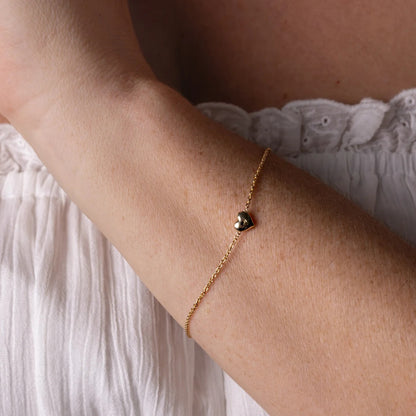 Contour Heart Bracelet
