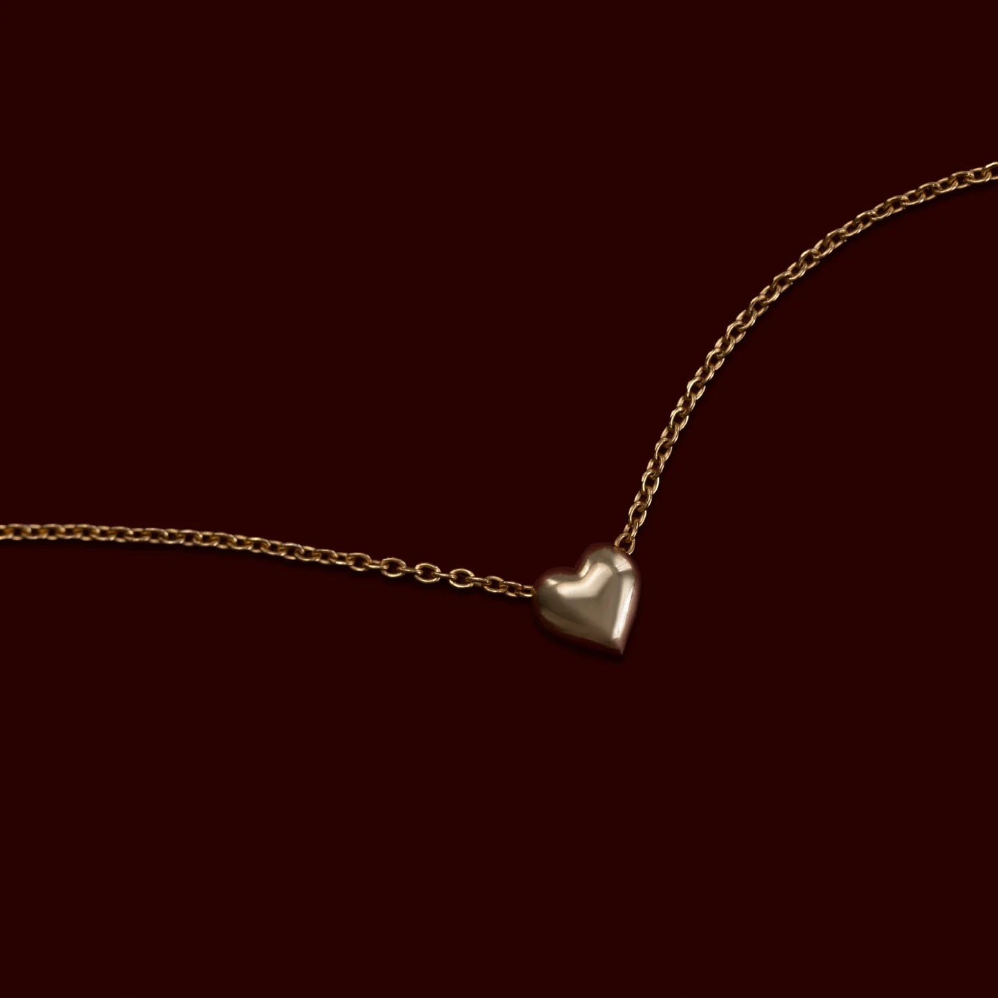 Contour Heart Necklace