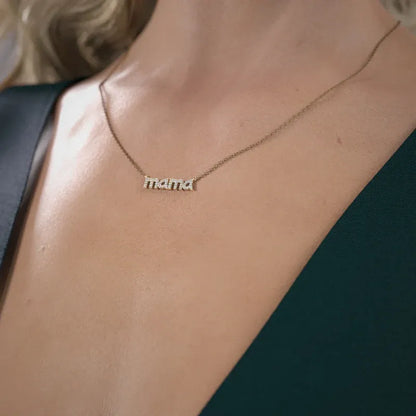 Mama Pendant Necklace