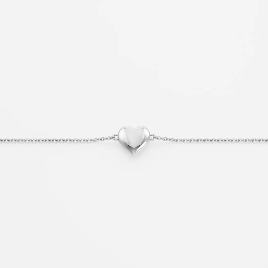 Contour Heart Bracelet