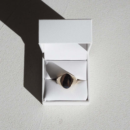 Signet Wedding Band For Him