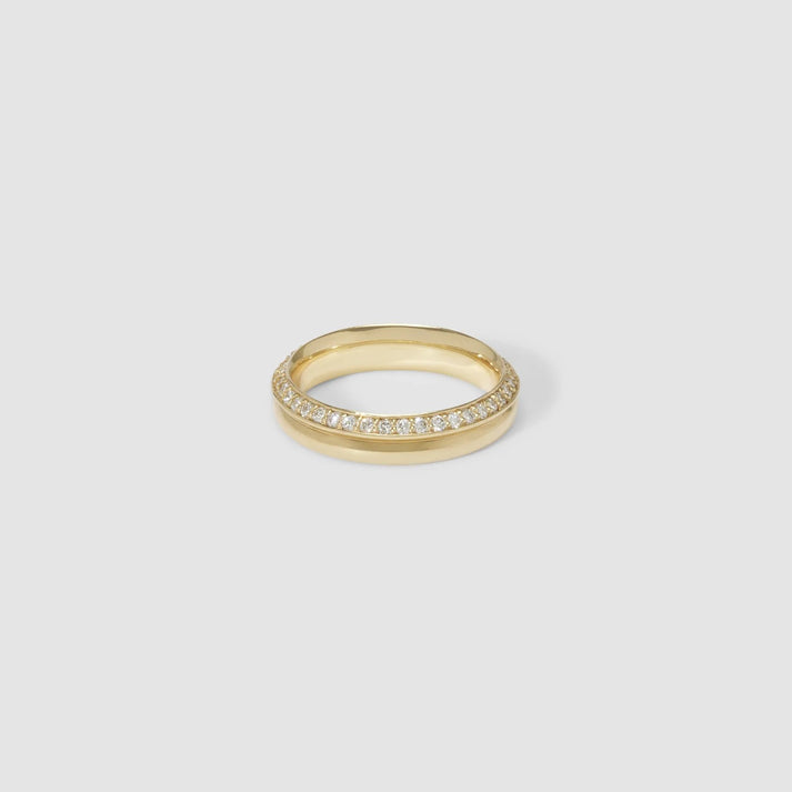0.012 TCW Round Stones Lab Grown Diamond Wedding Band (US Size 4 Ready To Ship)