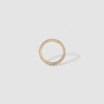 0.012 TCW Round Stones Lab Grown Diamond Wedding Band (US Size 4 Ready To Ship)
