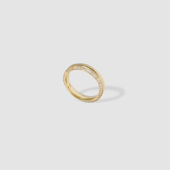 0.012 TCW Round Stones Lab Grown Diamond Wedding Band (US Size 4 Ready To Ship)