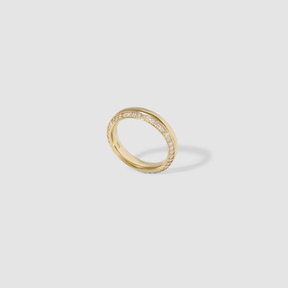 0.012 TCW Round Stones Lab Grown Diamond Wedding Band (US Size 4 Ready To Ship)
