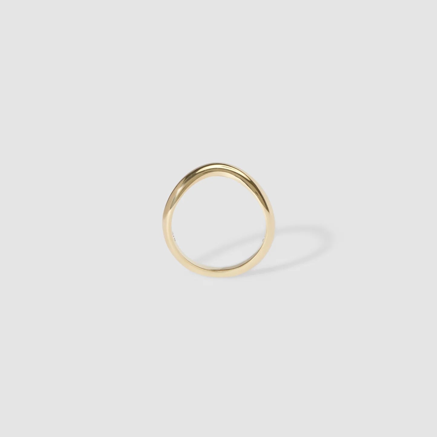 Curved Wedding Band