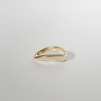 0.125 TCW Round Shaped Half Eternity Lab Grown Diamond Wedding Band