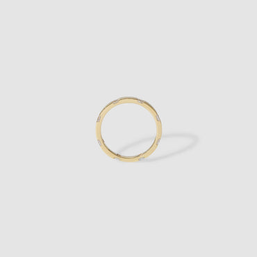 0.5 TCW Princess Stones Flush Setting Lab Grown Diamond Wedding Band