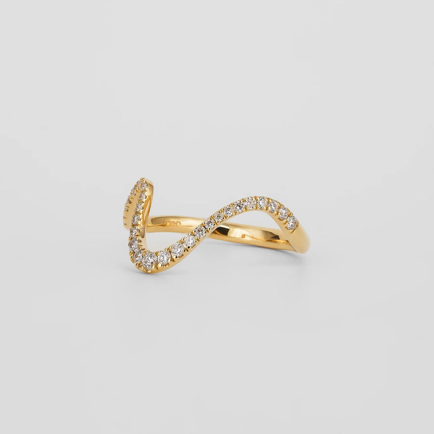 0.25 TCW Round Stones Half Eternity Stackable Lab Grown Diamond Wedding Band