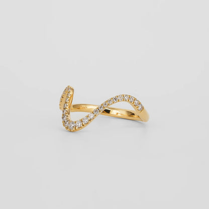 0.25 TCW Round Stones Half Eternity Stackable Lab Grown Diamond Wedding Band