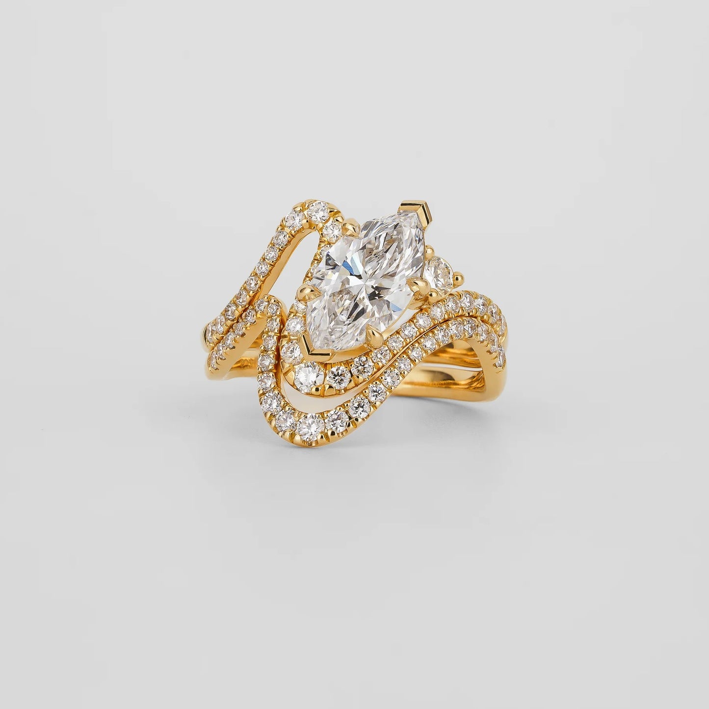 0.25 TCW Round Stones Half Eternity Stackable Lab Grown Diamond Wedding Band