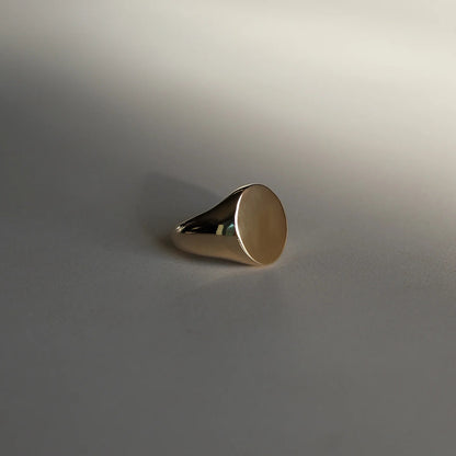 Signet Wedding Band For Him