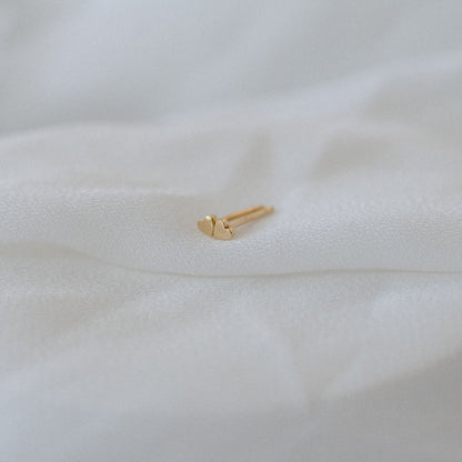 Heart Shaped Stud Earrings