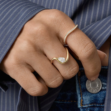 Timeless 0.2 TCW Round Stones Channel Pave Lab Grown Diamond Wedding Band