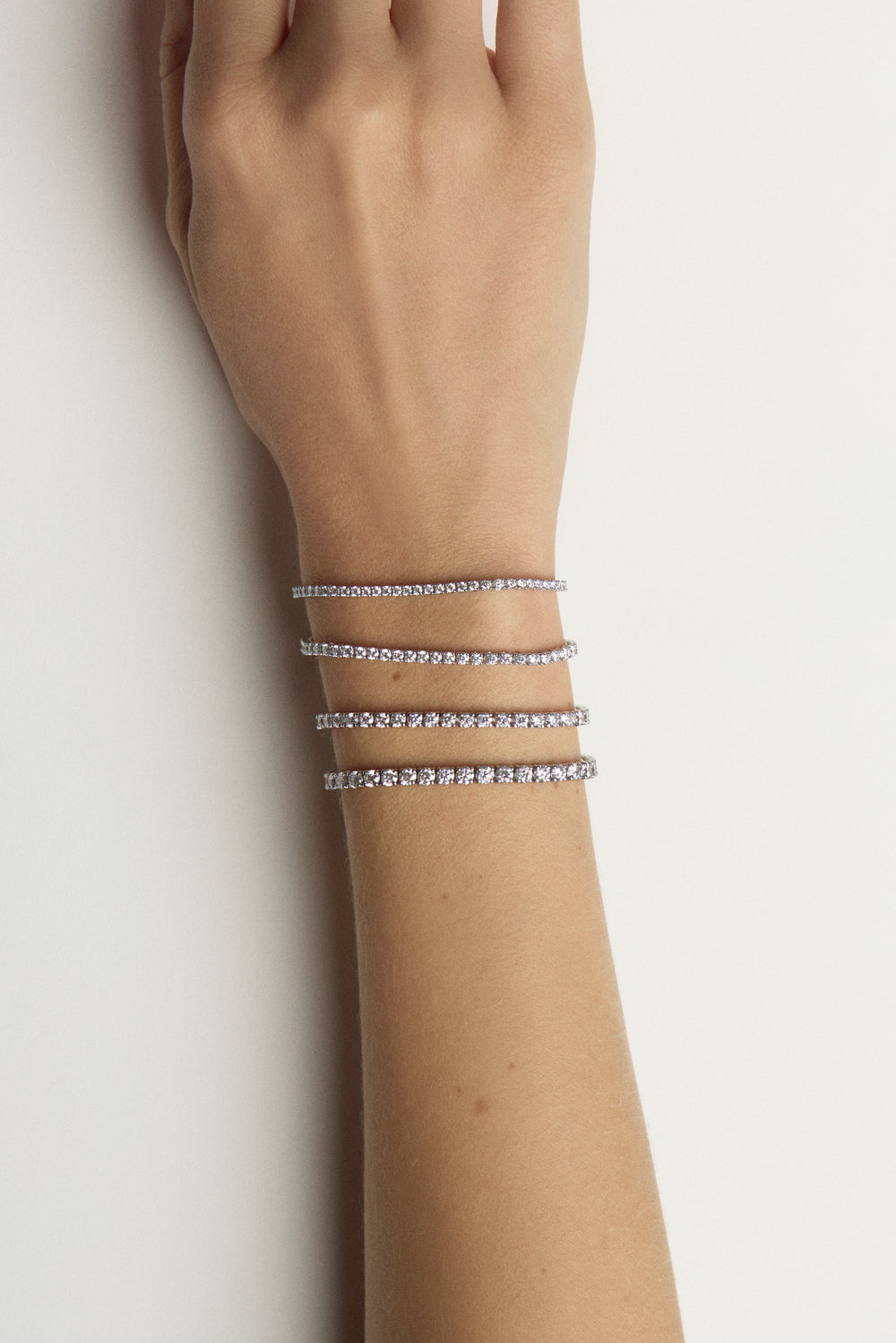 5 TCW Round Stones Lab Grown Diamond Tennis Bracelet