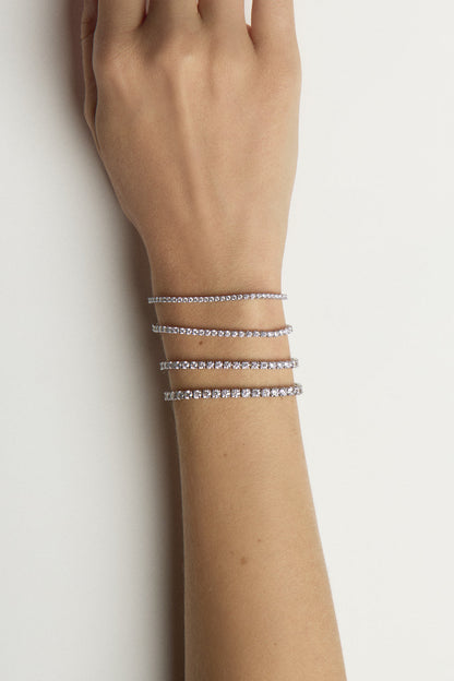 5 TCW Round Stones Lab Grown Diamond Tennis Bracelet