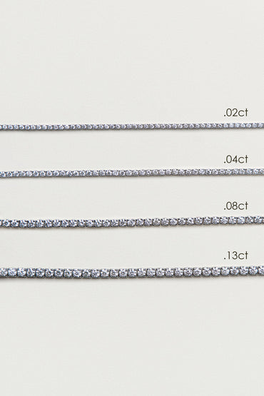 2.55 TCW Round Stones Lab Grown Diamond Tennis Bracelet