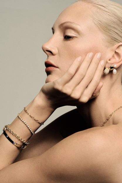 3.5 TCW Round Stones Lab Grown Diamond Tennis Bracelet