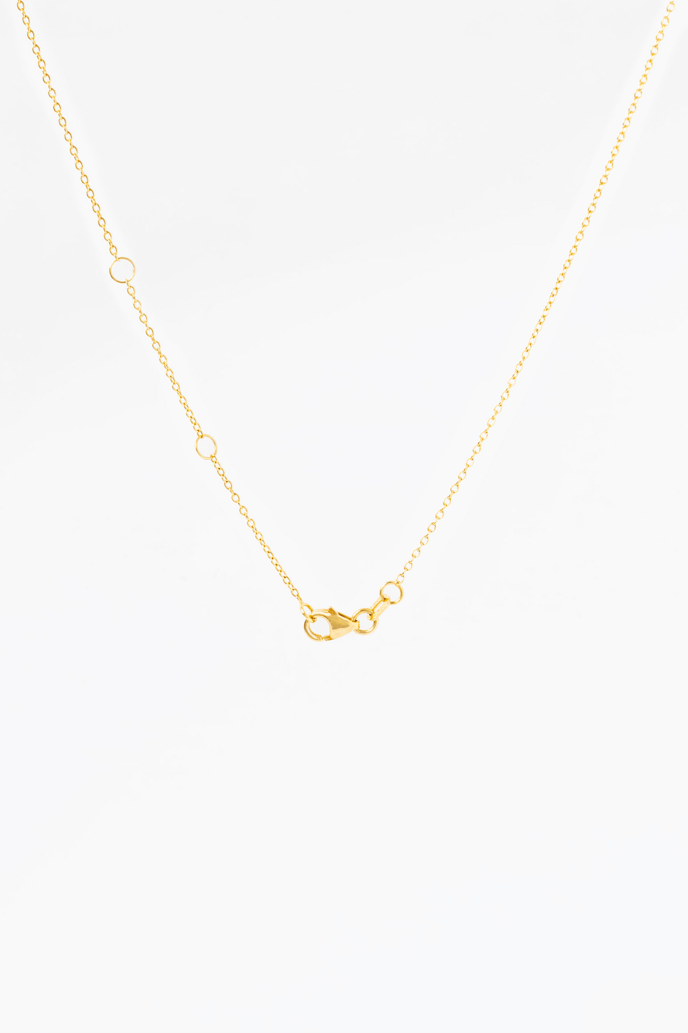 0.12 CT Round Pavé Border Engravable Heart Lab Grown Diamond Necklace in Solid Gold