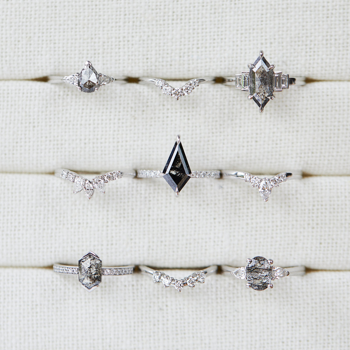 0.25 TCW Round Shaped Half Eternity Lab Grown Diamond Wedding Band