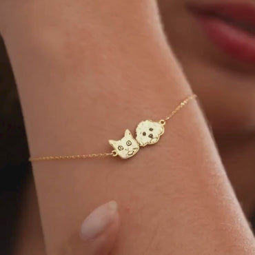 Dog Photo Personalised Bracelet