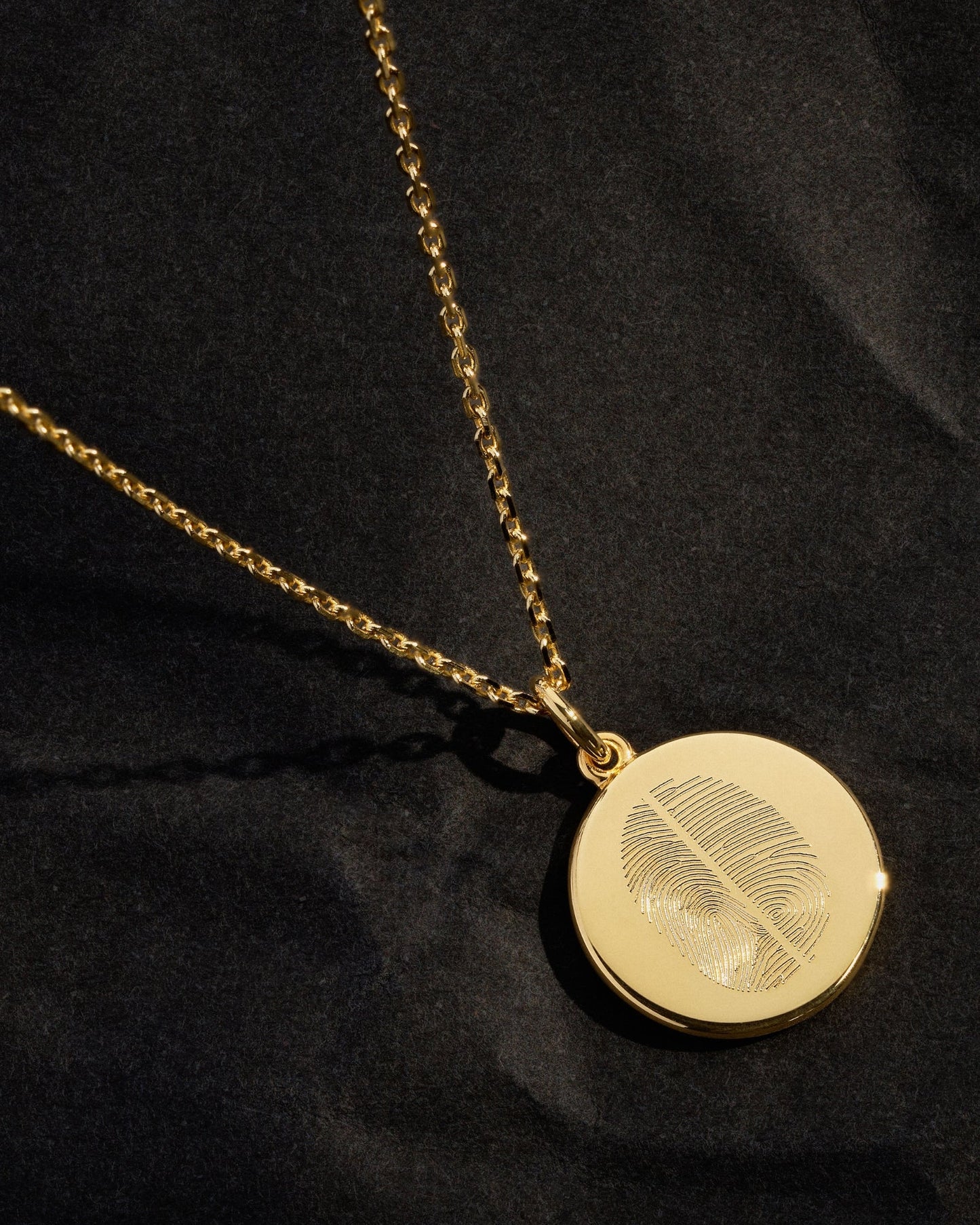 The Duo Classic Fingerprint Necklace
