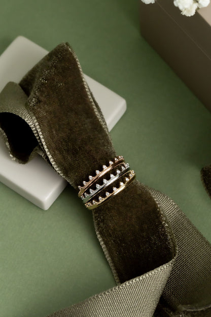 0.25 TCW Round Shaped Half Eternity Lab Grown Diamond Wedding Band