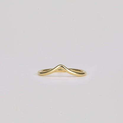 Curved Wedding Band