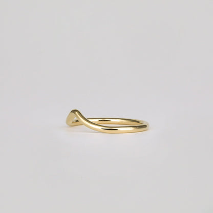 Curved Wedding Band
