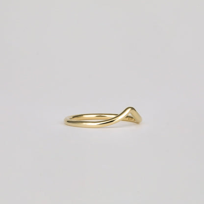 Curved Wedding Band