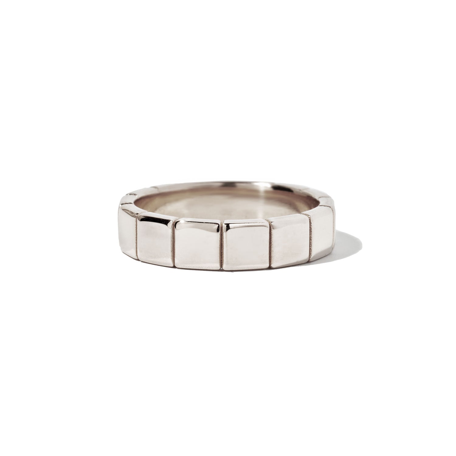 0.25 TCW Round Shaped Half Eternity Lab Grown Diamond Wedding Band