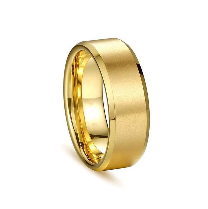 Brushed Finish Classic Wedding Band For Men 12